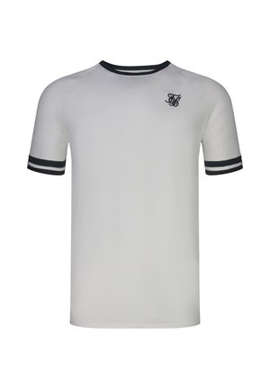 SIKSILK, TOURNAMENT - T-shirt basique - white/grey