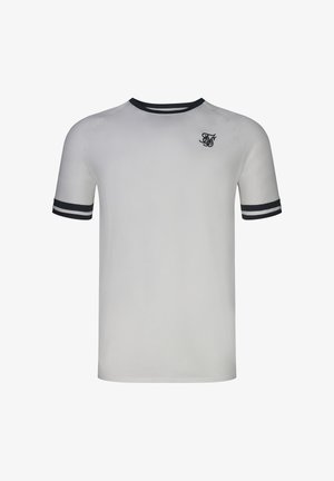 SIKSILK, TOURNAMENT - T-shirt basique - white/grey