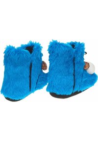 Sesamstrasse KRÜMELMONSTER 3D PLÜSCH - Pantofole - blau