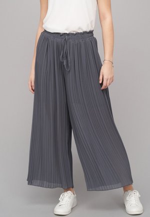 Cloud 5ive PLISSEE CULOTTE PANTS - Pantalones - grey