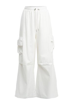 INFLUENCER, Pantalon cargo - white