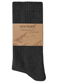 Normani 4 PACK MIT POLSTERSOHLE UND KOMFORTBUND - Socken - anthrazit