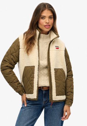 HYBRID - Veste polaire - oatmeal beige