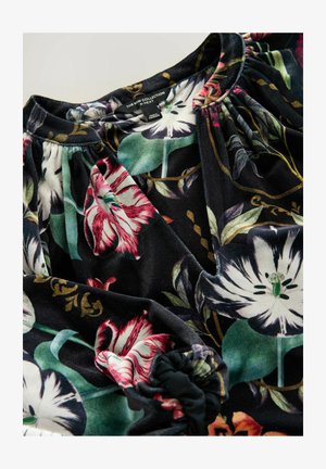 Next Bluse - black kew floral print