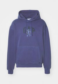 Mikina s kapucňou - dark blue