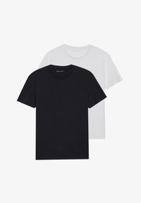Unselected, white/black
