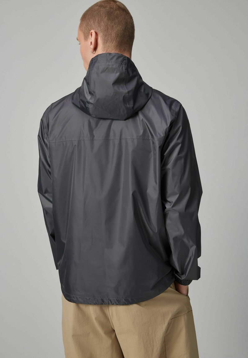 Next WATERPROOF POP ZIP PACKABLE - REGULAR FIT - Regnjakke / vandafvisende jakker - charcoal grey