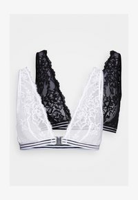 Geselecteerd, white/black