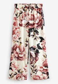 Next REGULAR FIT - LINEN BLEND BUTTON THROUGH  - Nattøj sæt - ecru floral