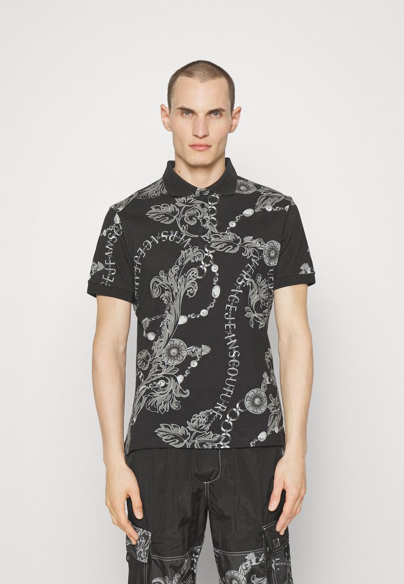 Versace Jeans Couture Polo black/noir ZALANDO.FR