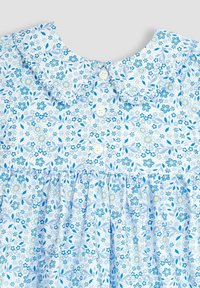 JoJo Maman Bébé BUTTON FRONT COLLAR TEA- REGULAR FIT - Särkkleit - blue floral