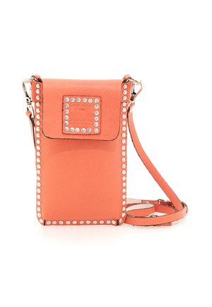 EMATITE - Portacellulare - corallo argento vecchio lucido