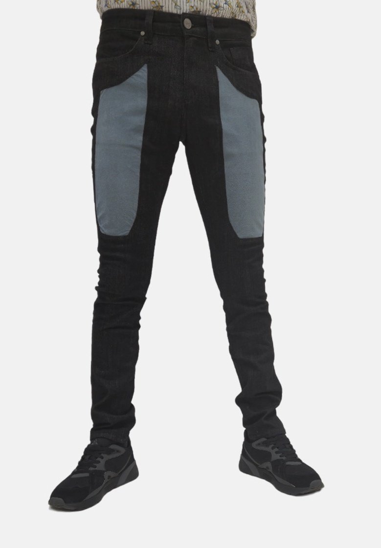 Jeckerson Jeans slim fit darkw/nero denim