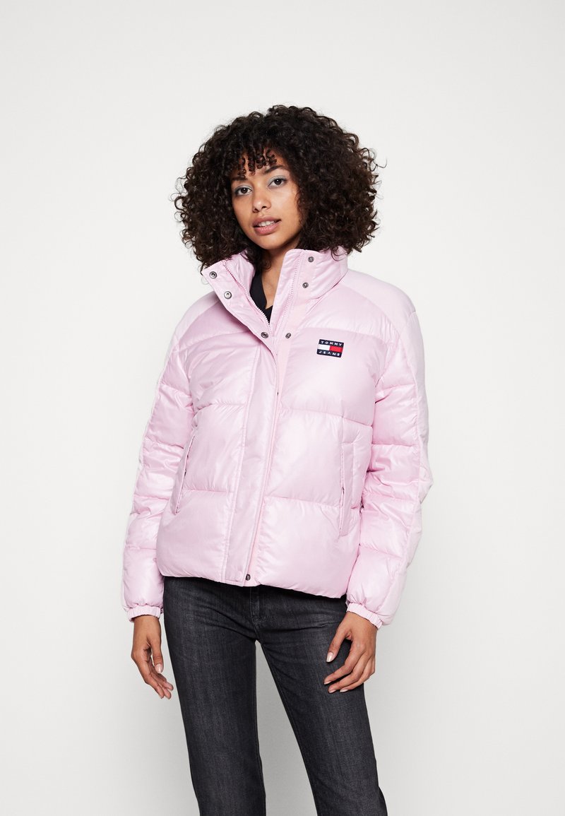 Tommy Jeans TONAL BADGE PUFFER Winter jacket french orchid/pink