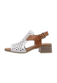 Sandra Fontán HOLES - Sandales - white