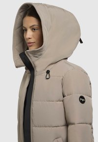 khujo FALTD - Wintermantel - graubeige
