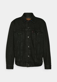 TRUCKER - Farmerdzseki - black denim