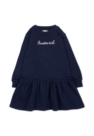 TRU TRUSSARDI JUNIOR, VESTITO - Abito in maglia - blue