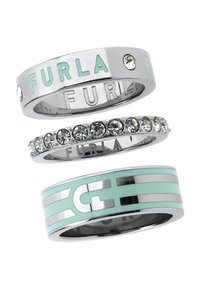 Furla FURLA ARCH STRIPE - Ringe - silver-coloured tone and blue