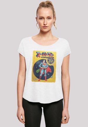 DC COMICS SUPERMAN INTERNATIONAL COVER - Print T-shirt - white