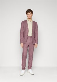 Lindbergh - STRUCTURE STRETCH SUIT - Suit - dusty rose Thumbnail Image 1