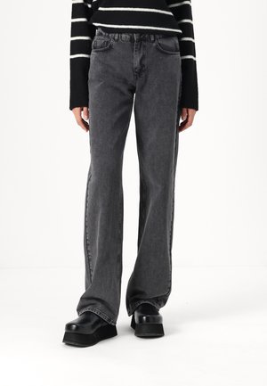Wide Leg - grey denim