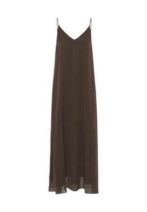 Saint Tropez, LINDZYSZ STRAP MAXI DRESS - Velika haljina - chocolate brown