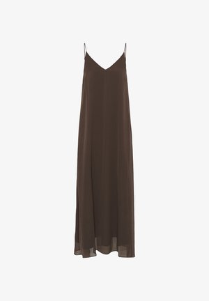 Saint Tropez, LINDZYSZ STRAP MAXI DRESS - Velika haljina - chocolate brown