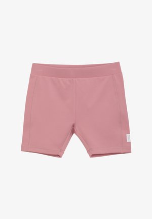 Roze kopalke iz gladkega, raztegljivega materiala. Imajo preprost dizajn z elastičnim pasom in subtilnimi šivi.