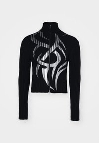 TRIBAL DISCHARGE UNISEX - Cardigan - black