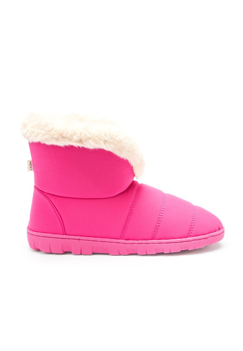 Next FOREVER COMFORT® QUILTED SHORT BOOT SLIPPERS Snowboot/Winterstiefel hot pink/pink