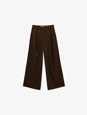 Koton STRIPED - Broek - brown