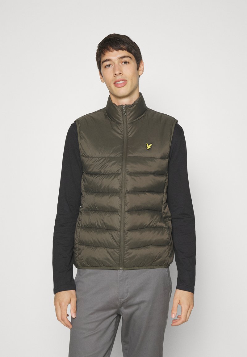 Lyle & Scott - WADDED GILET - Weste - olive, Vergrößern