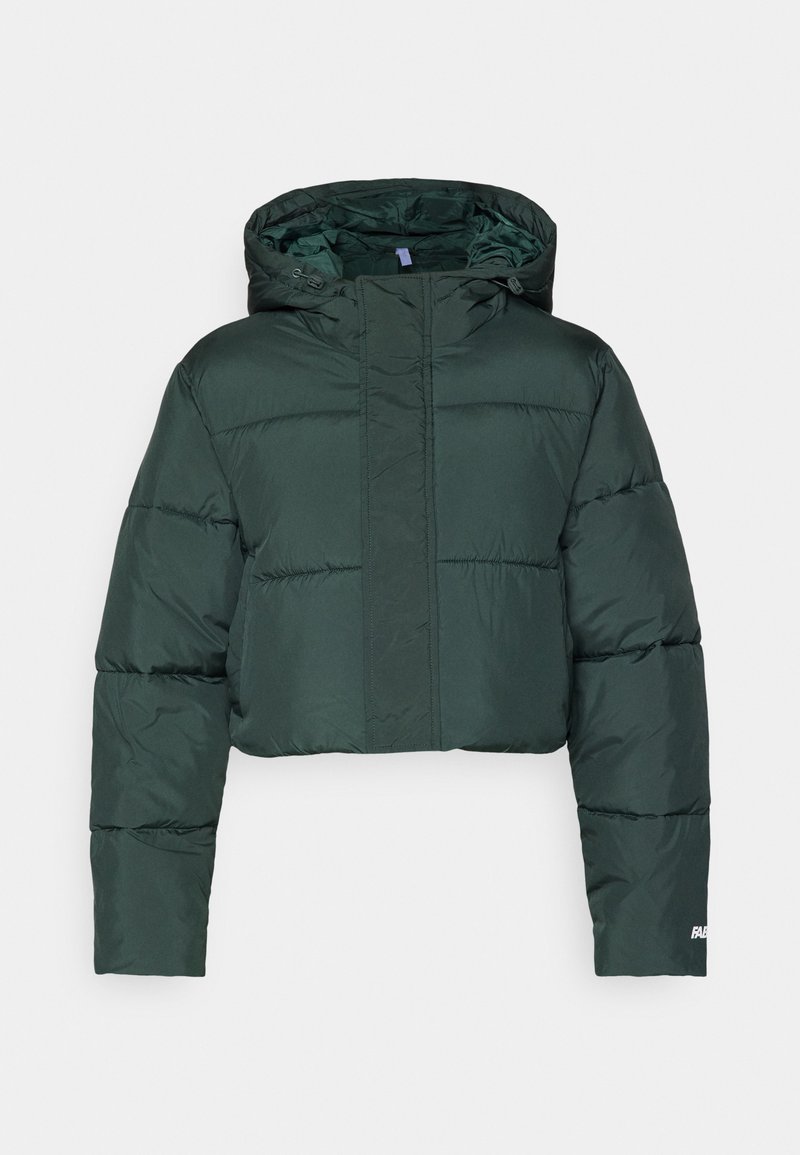 Fabletics ESSENTIAL CROPPED HOODED PUFFER - Winter jacket - everpine ...