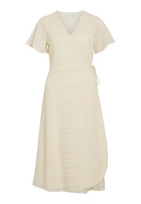 VICHIKKA MIDI WRAP DRESS - Vestido de dia - birch