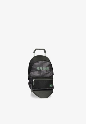 Pepe Jeans, PEPE JEANS PEPE JEANS DAVIS BACKPACK ADAP TROLLEY 44CM MALE BLACK - Mochila escolar - black