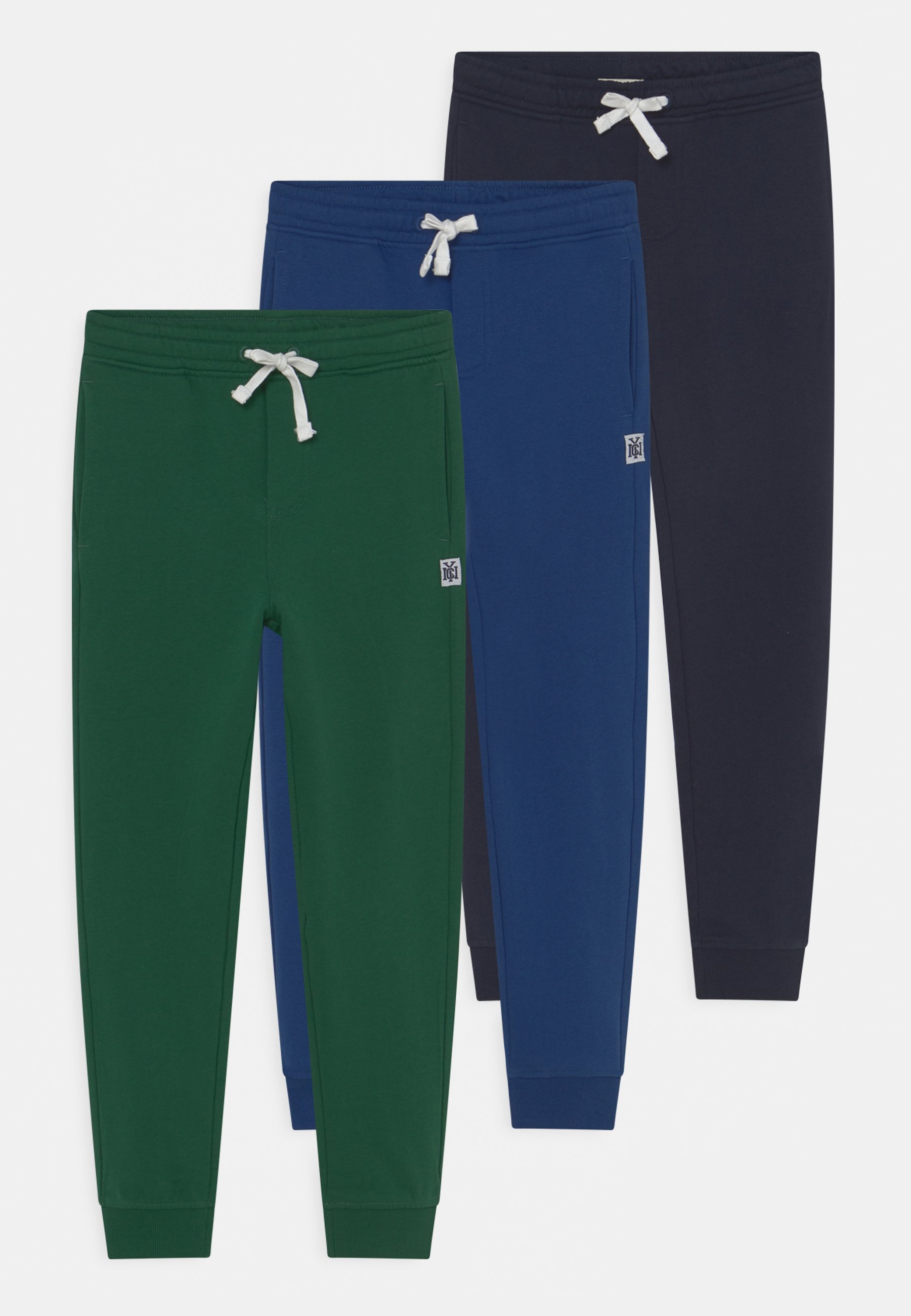 OVS KID 3 PACK - Pantaloni sportivi - green/dark blue/blue/multicolore -  Zalando.it