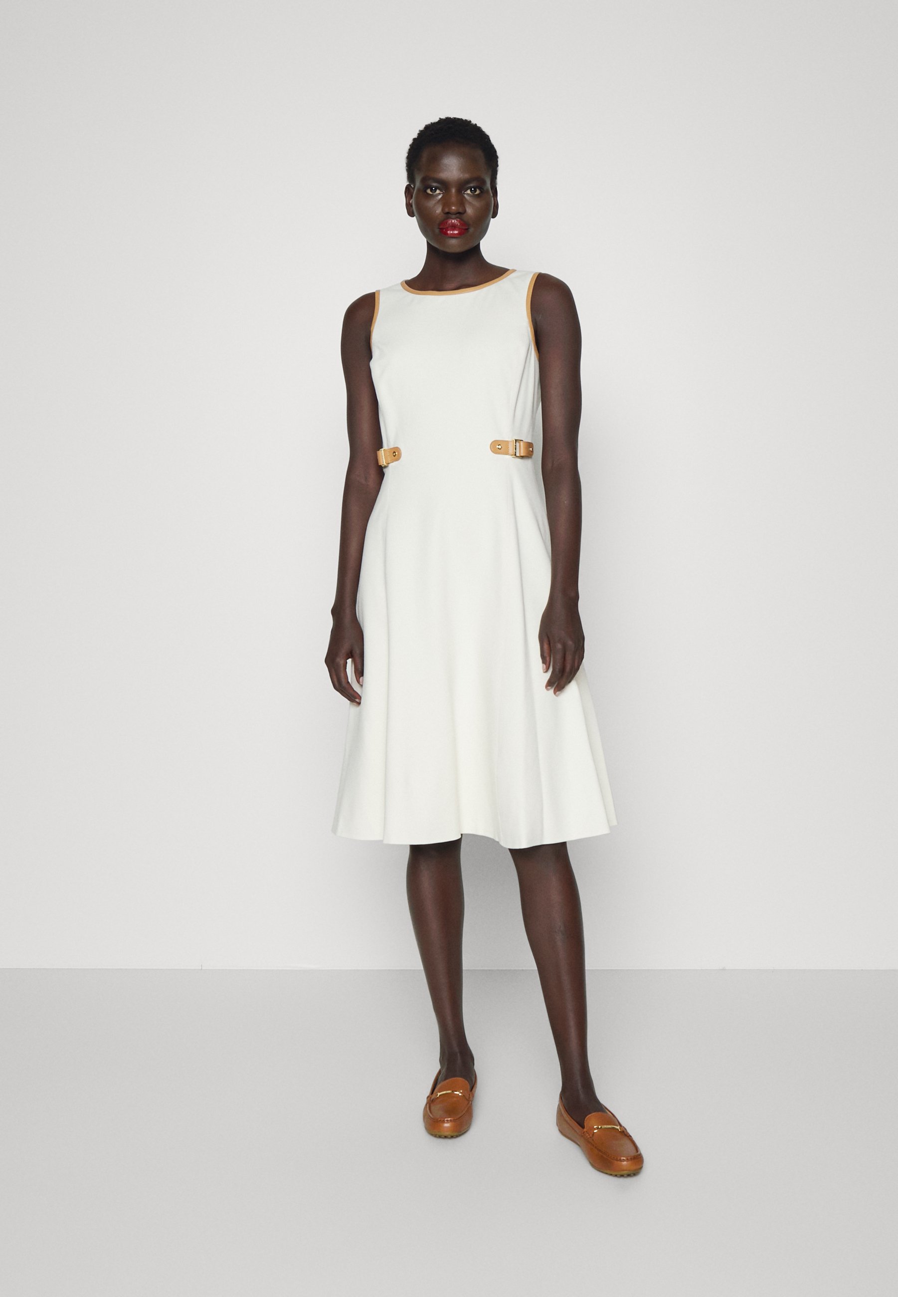 Ralph lauren buckled ponte dress Clearance