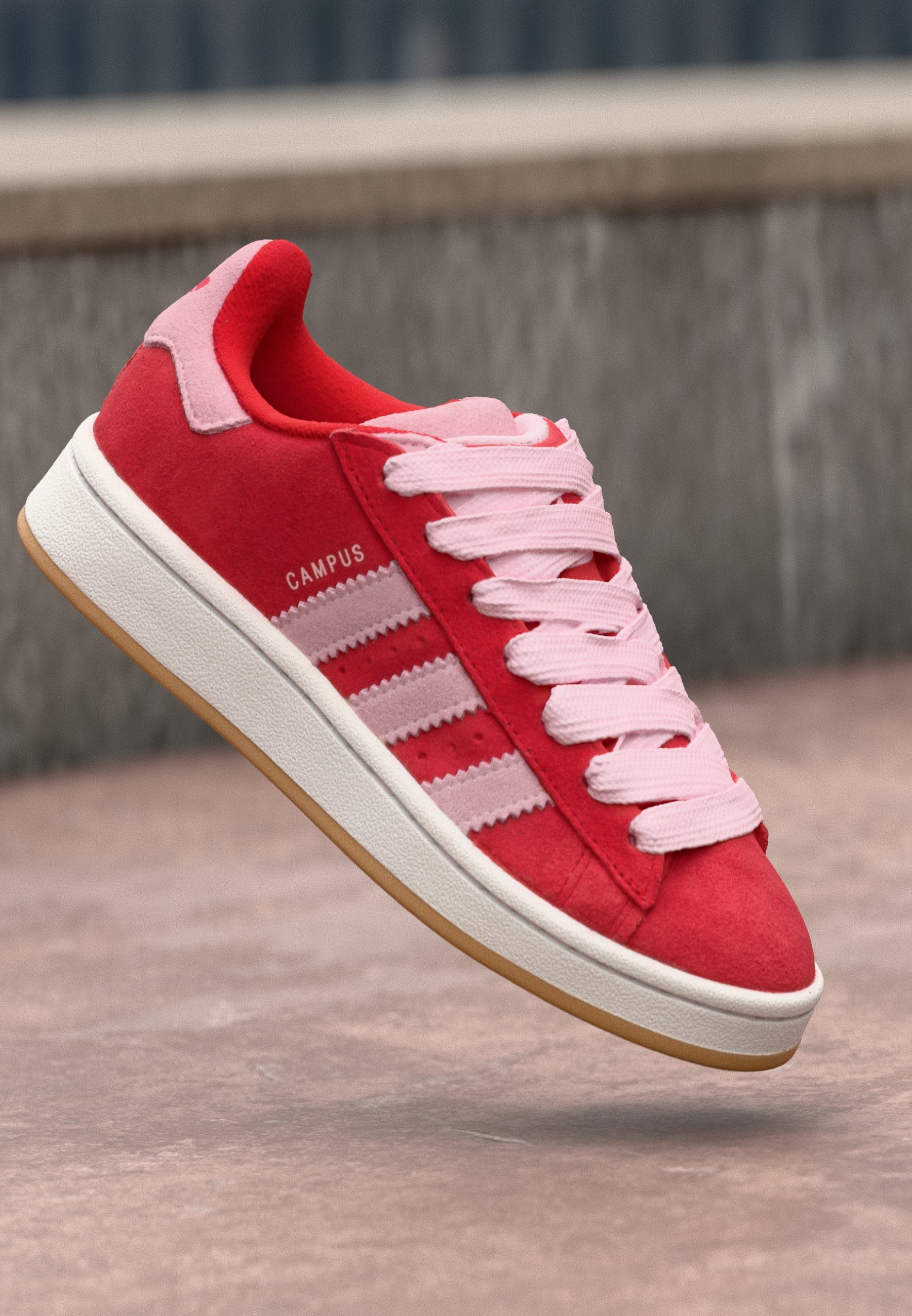adidas Originals CAMPUS 00S DOUBLE W - Trainers - better scarlet/clear pink/footwear white/red - Zalando adidas Originals CAMPUS 00S DOUBLE W - Trainers - better scarlet/clear pink/footwear white/red - Zalando