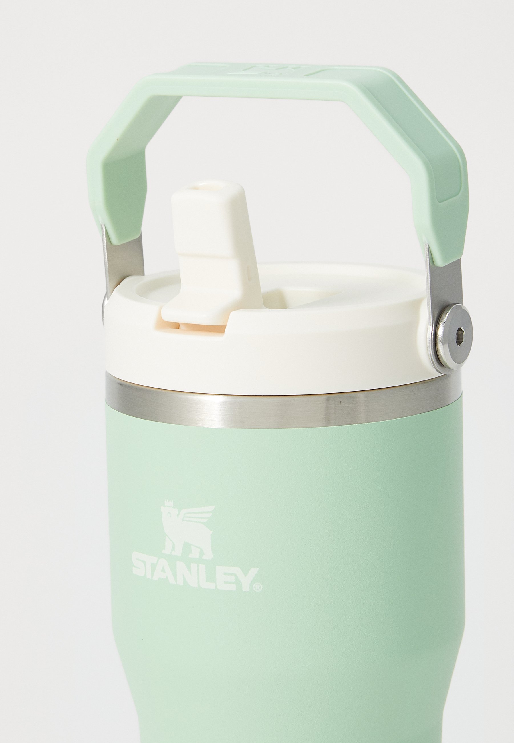 Stanley IceFlow Flip Straw 2.0 Edelstahl-Wasserflasche – Isoliert, Auslaufsicher, Mit Strohhalm, BPA-frei, Wiese