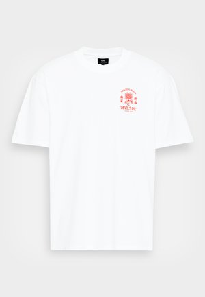 DEVILS PIE UNISEX - Print T-shirt - white