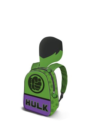MARVEL HULK GO HOODED - Školní taška - hulk green