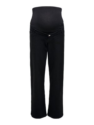 ONLY MATERNITY, OLMSNOW  - Vaqueros a campana - black denim
