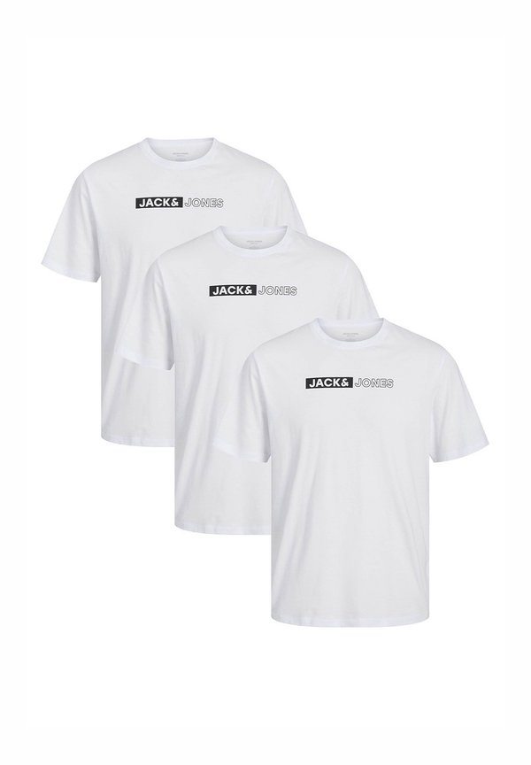 3ER PACK CORP - T-Shirt print - weiß