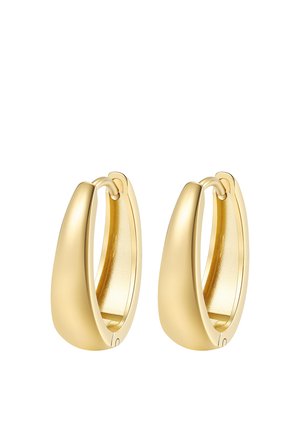 Hey Happiness, BOLD DOME HOOP - Earrings - gold-coloured