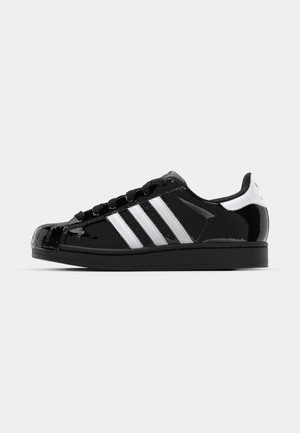 adidas Originals SUPERSTAR II - Trainers - core black/footwear white/gold metallic