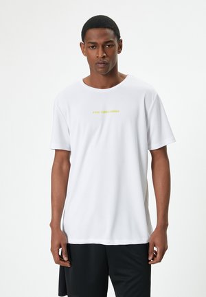 Koton PRINTED SPORT - Print T-shirt - white