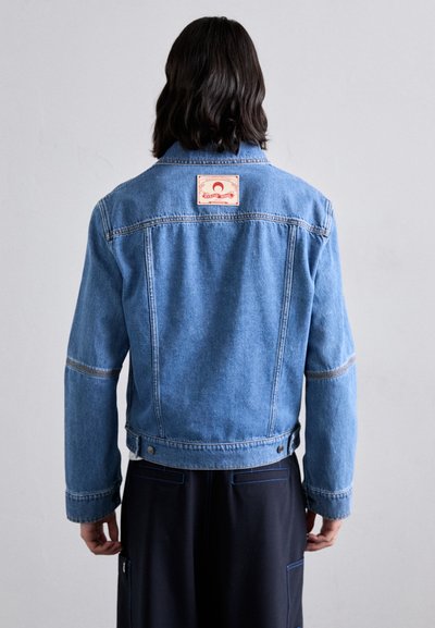 MARINE SERRE MOON LASER TRUCKER JACKET - Farmerdzseki - light blue