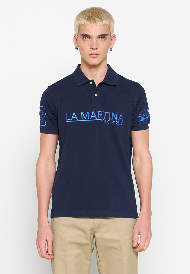 LA MARTINA Poloshirt donkerblauw LA MARTINA Poloshirt donkerblauw