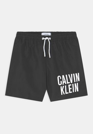 MEDIUM DRAWSTRING - Shorts da mare - black